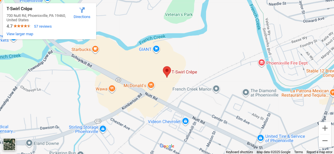 Location, 700 Nutt Rd, Phoenixville, PA 19460