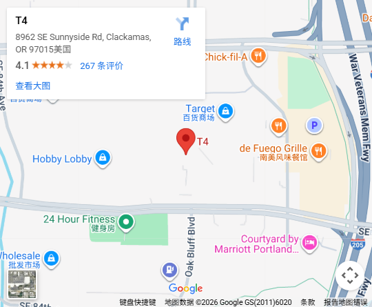 Location, 8962 SE Sunnyside Rd, Clackamas, OR 97015