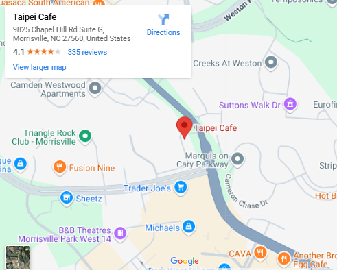 Location, 9825 Chapel Hill Rd Suite G, Morrisville, NC 27560
