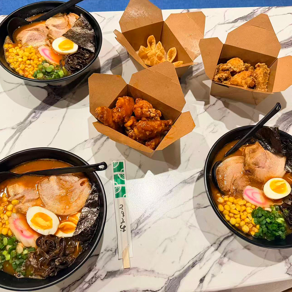 Ramen and Fried Chicken at Take A Break Asian Restaurant in Universal City