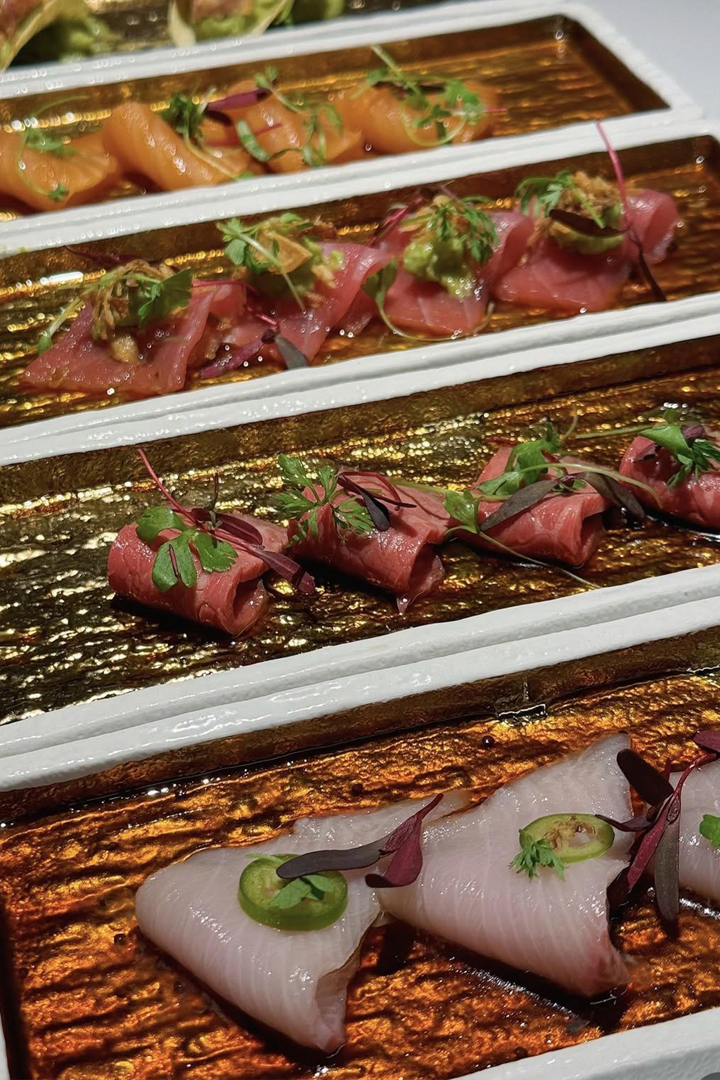 Assorted Sashimi Appetizer at Takumi Sushi A.Y.C.E, a Japanese Restaurant in Columbus