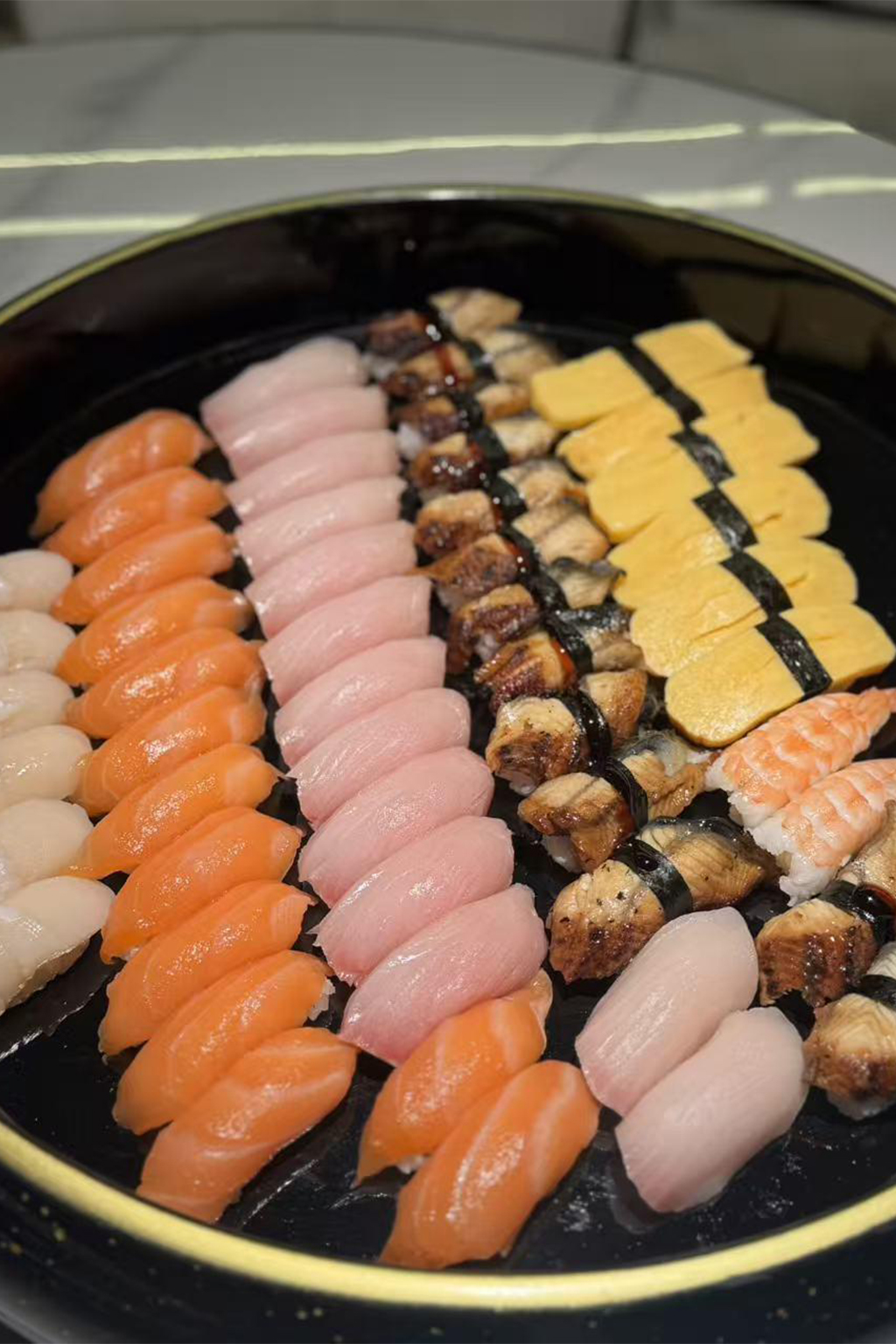 Assorted Sushi Platter at Takumi Sushi A.Y.C.E, a Japanese Restaurant in Columbus