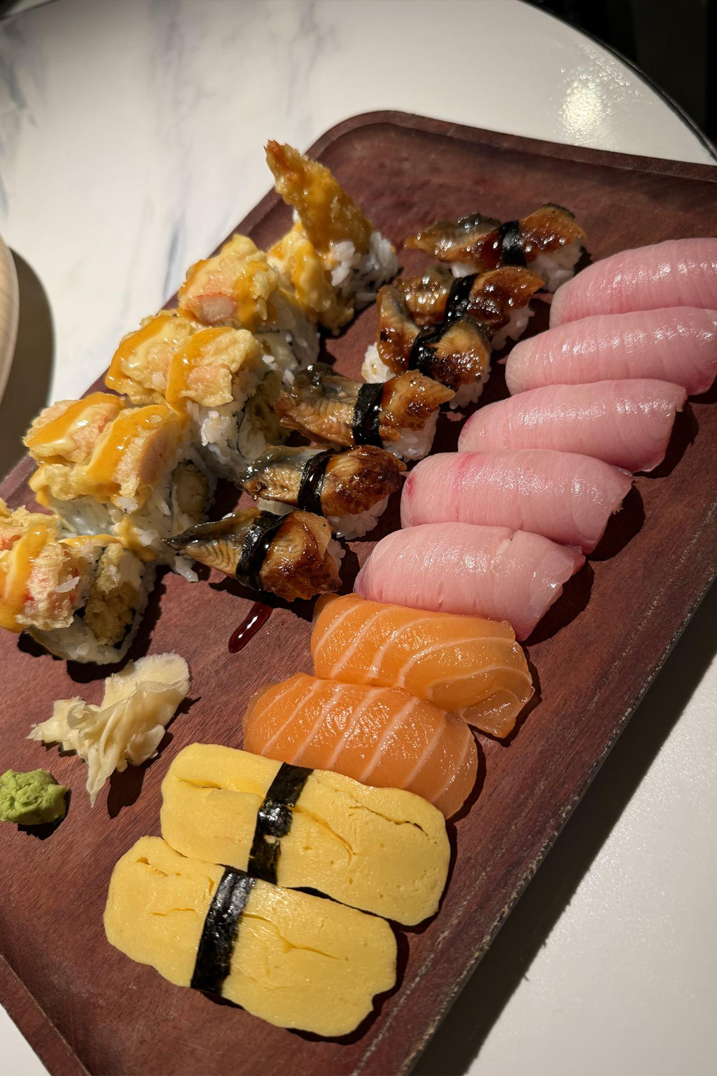 Sushi and Roll Combo at Takumi Sushi A.Y.C.E, a Japanese Restaurant in Columbus