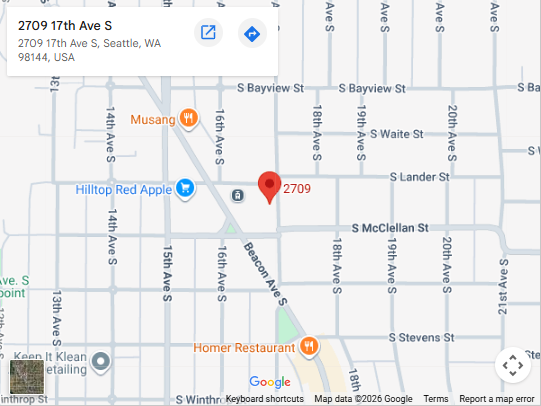 Location, 2709 17th Ave S, Seattle, WA 98144, USA