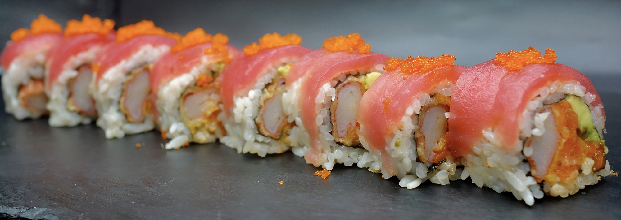 Takumi-Sushi & Ramen-Japanese-Restaurant-Cherry-Blossom-Roll-Houston Cherry Blossom Roll at Takumi Sushi & Ramen,a Japanese Restaurant in Houston