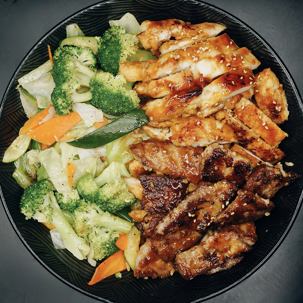 Takumi-Sushi & Ramen-Japanese-Restaurant-Combination-Teriyaki-Bowl-Houston Combination Teriyaki Bowl at Takumi Sushi & Ramen,a Japanese Restaurant in Houston