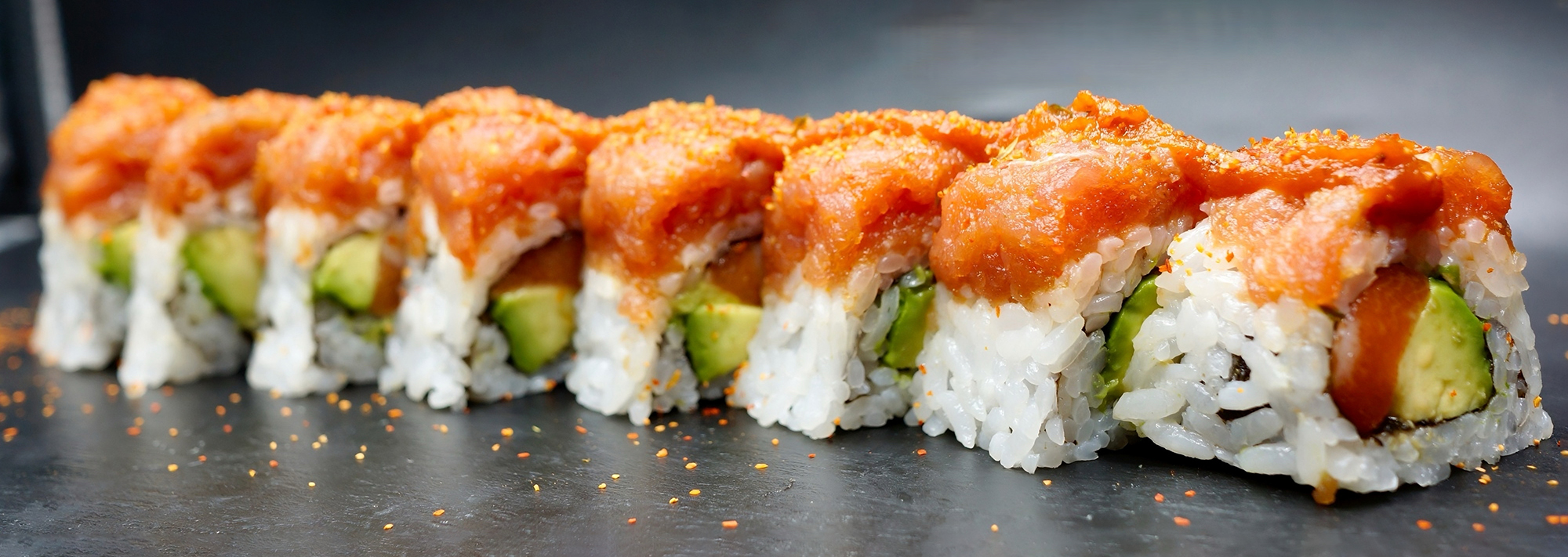 Takumi-Sushi & Ramen-Japanese-Restaurant-Dragon-Fire-Roll-Houston Dragon Fire Roll at Takumi Sushi & Ramen,a Japanese Restaurant in Houston