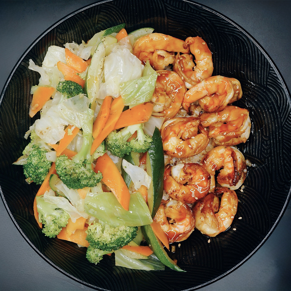 Takumi-Sushi & Ramen-Japanese-Restaurant-Shrimp-Teriyaki-Bowl-Houston Shrimp Teriyaki Bowl at Takumi Sushi & Ramen,a Japanese Restaurant in Houston