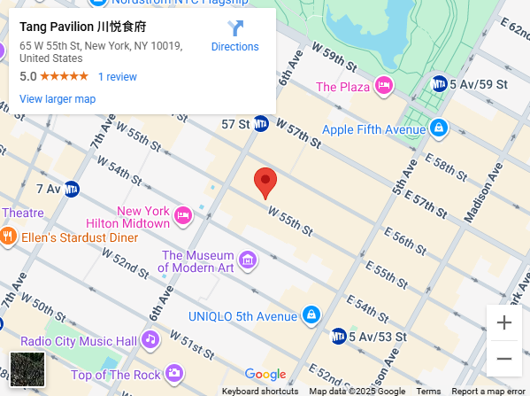 Location, 65 W 55th St, New York, NY 10019, United States Location, 65 W 55th St, New York, NY 10019, United States