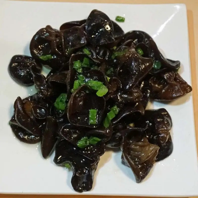 Cold Fungus w.Sauteed Sauce at Tan's House Asian Cuisine, a Chinese restaurant in Yorba Linda