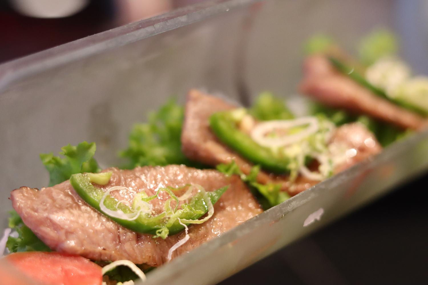 Beef Tataki at TaoXi Asian Cuisine, Chinese Restaurant in Brooklyn