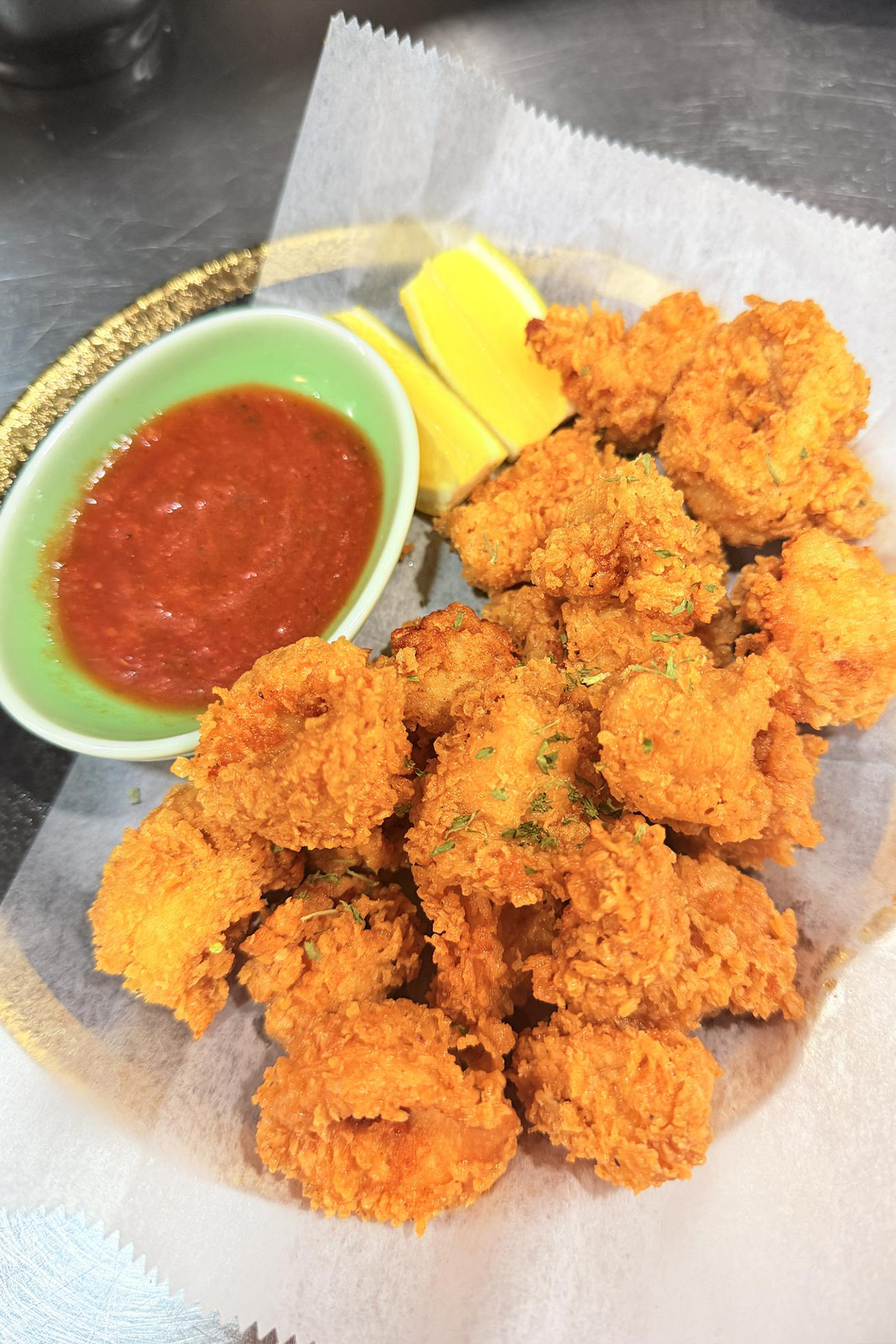 Fried Calamari at TaoXi Asian Cuisine, Chinese Restaurant in Brooklyn