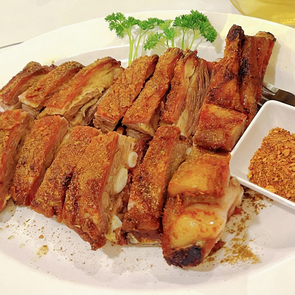 Desert wind and sand roasted lamb chops at Taste Alley 品味轩，a Asian Restaurant in Calgary