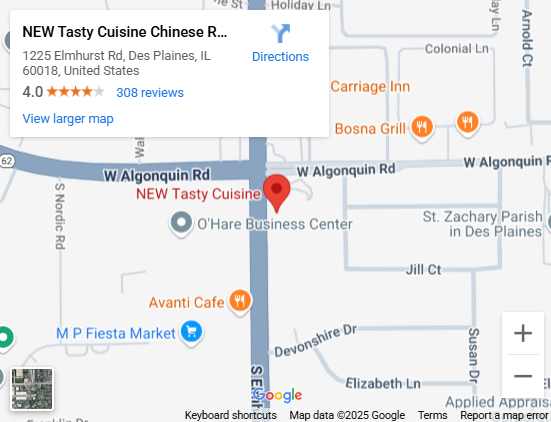 Location, 1225 Elmhurst Rd, Des Plaines, IL 60018