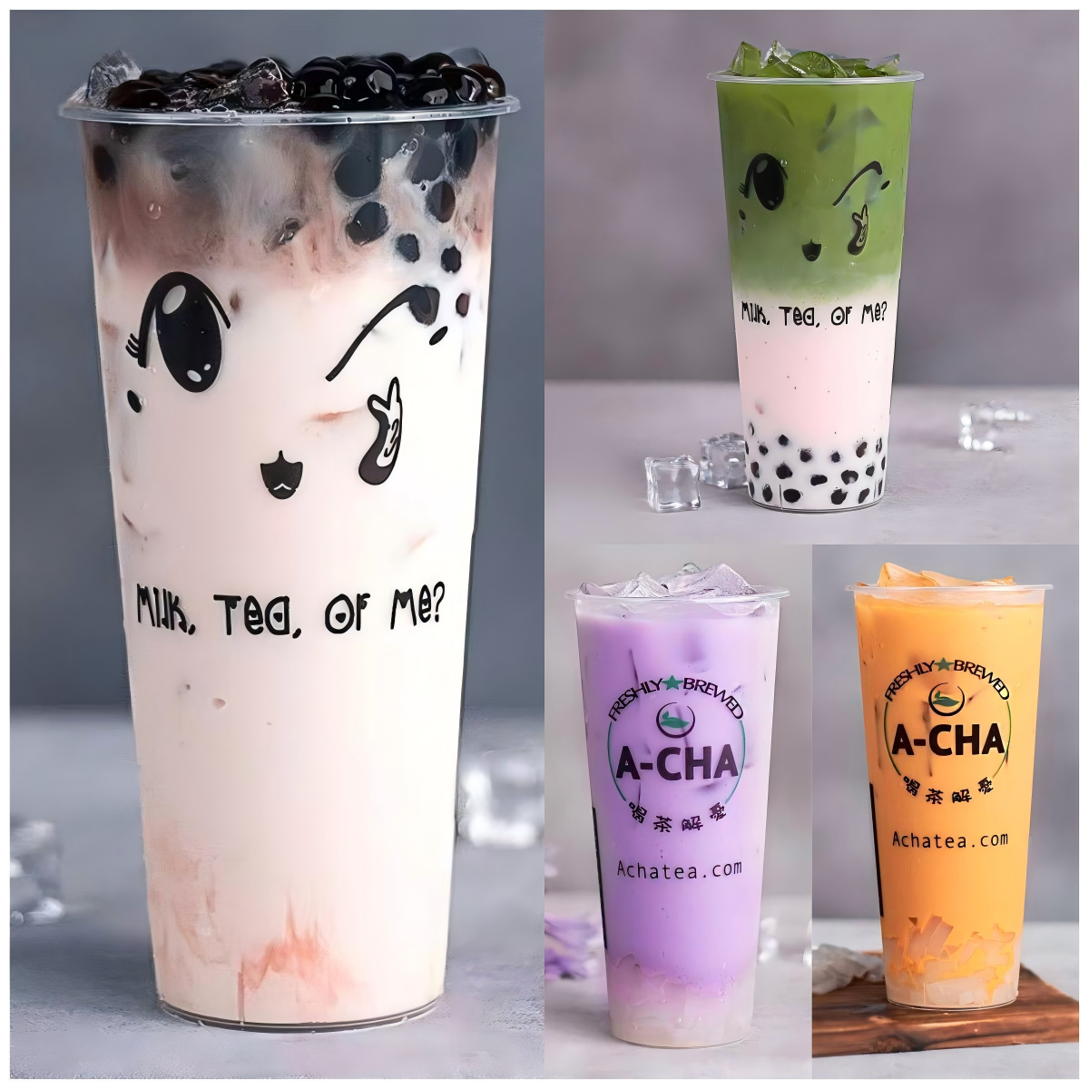 4 types of beverages at Tasty Pot Chinese Restaurant in Tucson