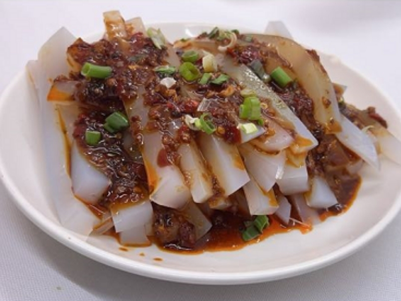 Heartbroken Bean Jelly at Tasty Szechuan Concord, a Chinese restaurant in Concord