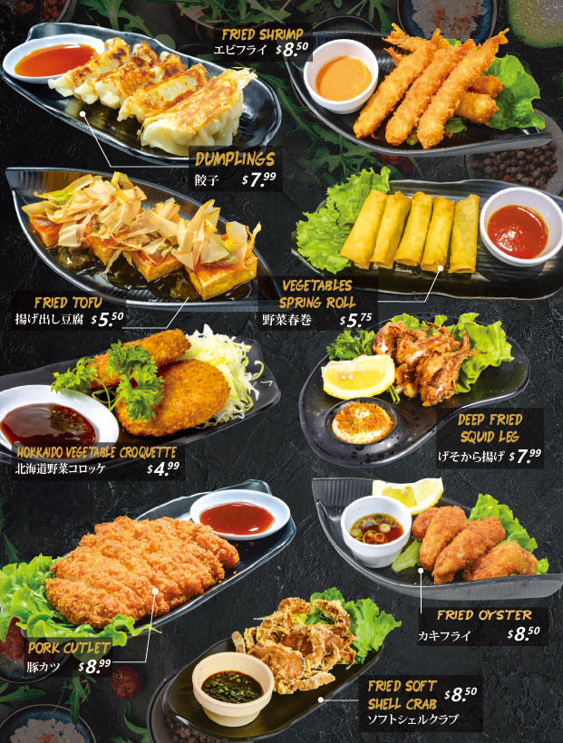 Ten Gu Ramen Menu Page 5, a Ramen restaurant in Bakersfield