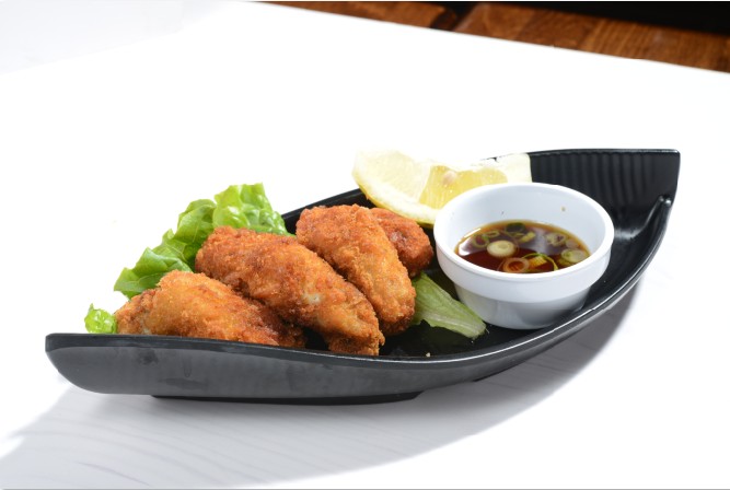 Fried Oyster at Tengu Ramen & Sushi, Japanese Restaurant in Fresno