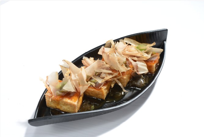 Fried Tofu at Tengu Ramen & Sushi, Japanese Restaurant in Fresno