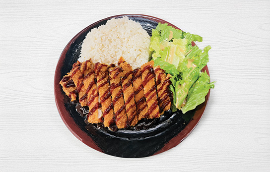 Pork Katsu Rice at Tengu Ramen & Sushi, Japanese Restaurant in Fresno