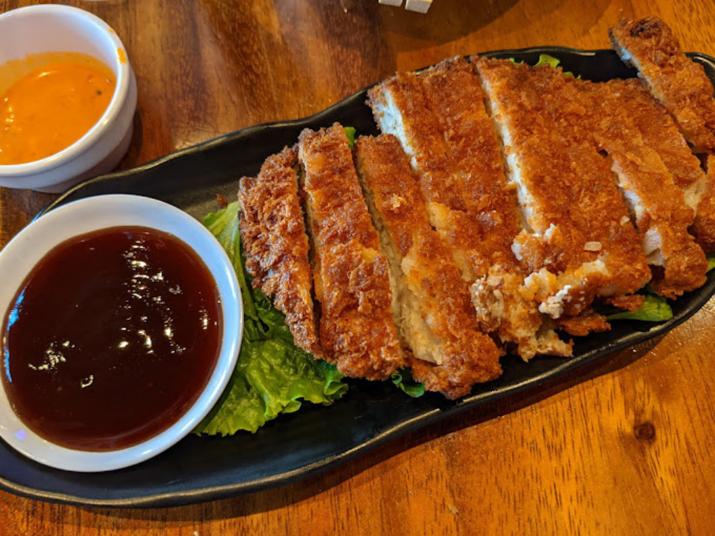 Pork Cutlet at Tengu Ramen Visalia, a JRamen restaurant in Visalia