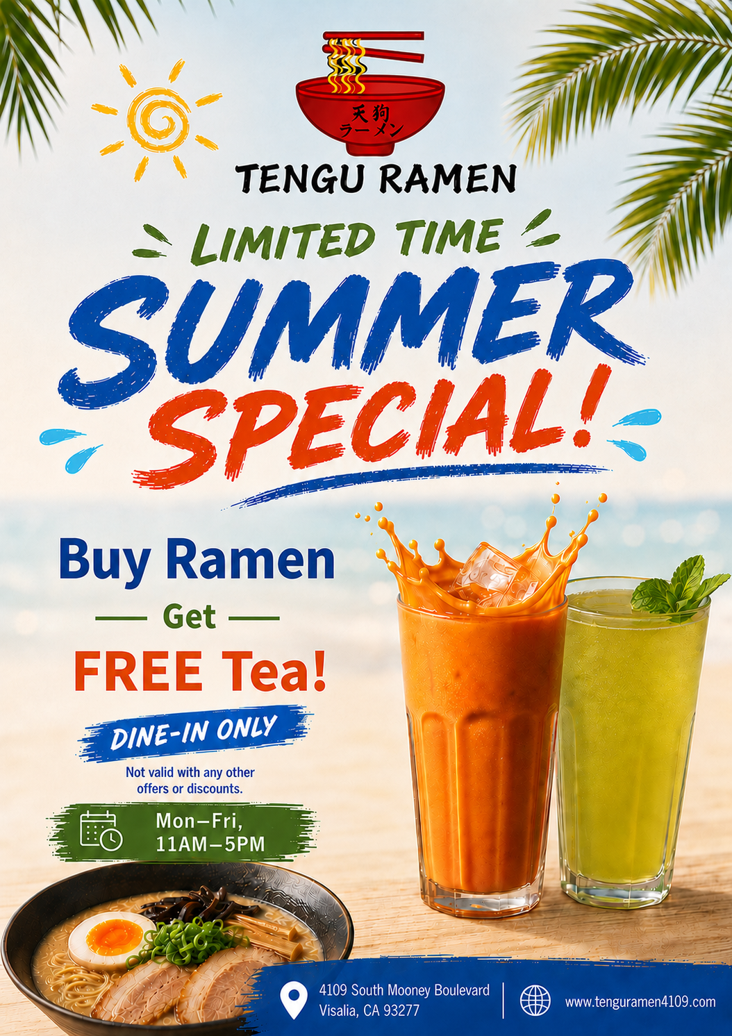 Restaurant Promotion Notice