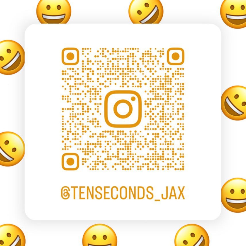 Instagram QR code for the restaurant at Ten Seconds Rice Noodle & Ramen, a Asian Restaurant in Jacksonville