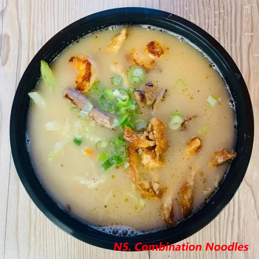Combination noodles at Teppanyaki, a Japanese Teppanyaki & Hawaiian Fusion Restaurant in Elko