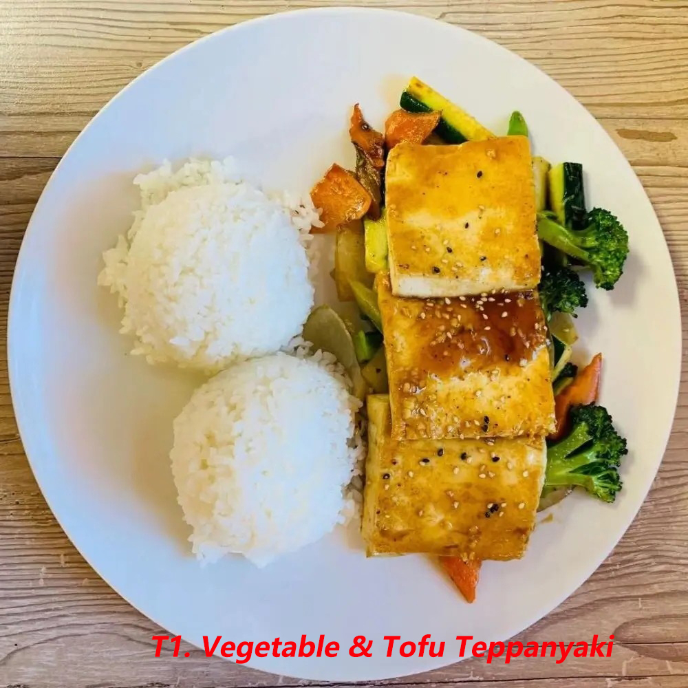 Vegetable & Tofu Teppanyaki at Teppanyaki, a Japanese Teppanyaki & Hawaiian Fusion Restaurant in Elko