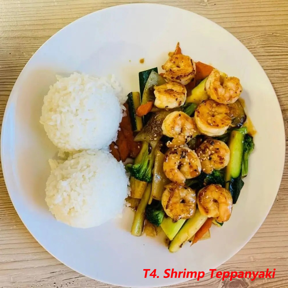 Shrimp Teppanyaki at Teppanyaki, a Japanese Teppanyaki & Hawaiian Fusion Restaurant in Elko