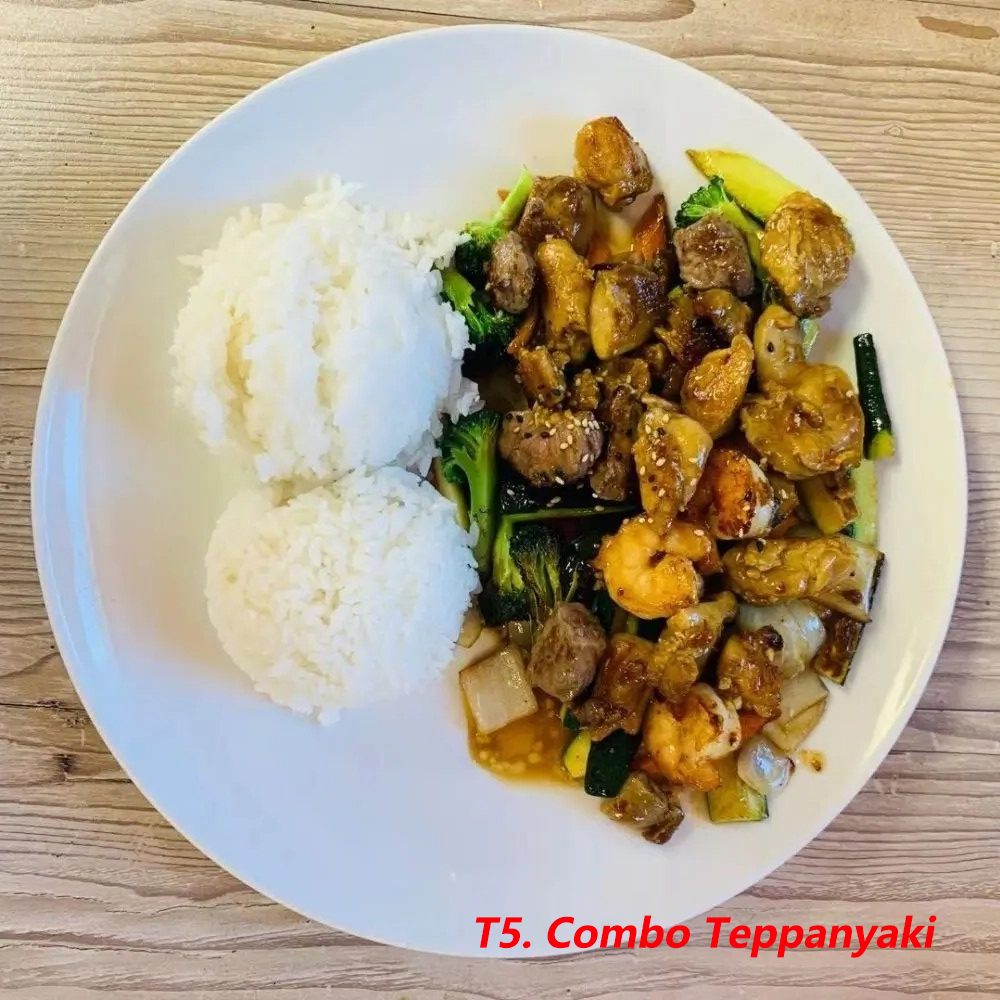 Combo Teppanyaki at Teppanyaki, a Japanese Teppanyaki & Hawaiian Fusion Restaurant in Elko