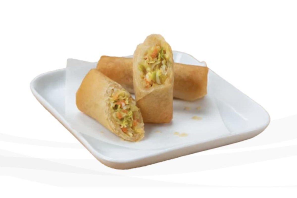 Crispy vegetable spring rolls at Teriyaki Express, a Japanese Restaurant in Pittsburgh