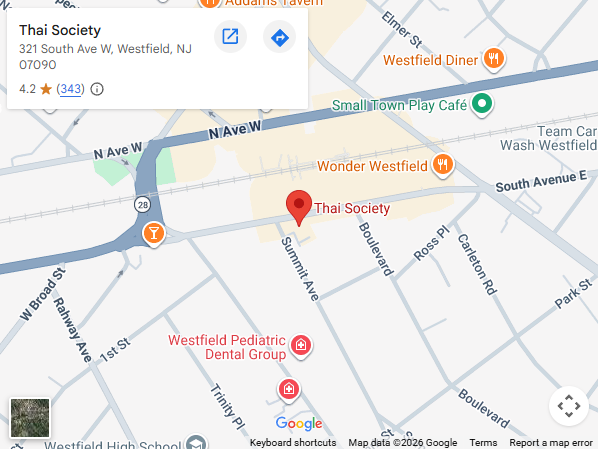 Location, 321 South Avenue West, Westfield, NJ 07090