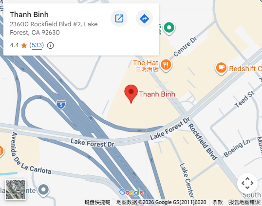 Location, 23600 Rockfield Blvd #2, Lake Forest, CA 92630
