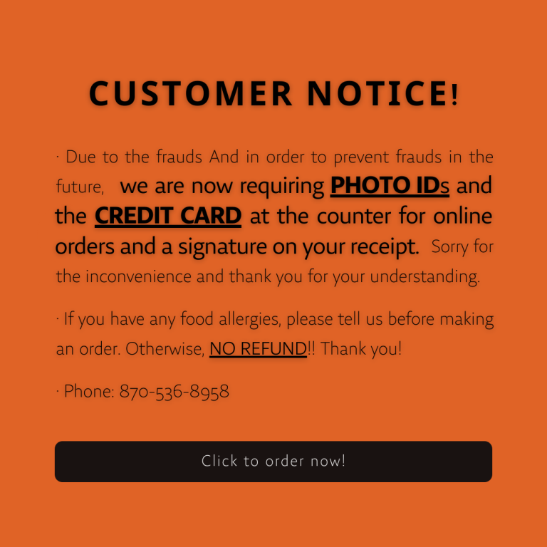 The Cajun Fried Order｜Pine Bluff｜AR