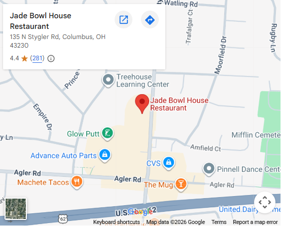 Location, 135 N Stygler Rd, Columbus, OH 43230