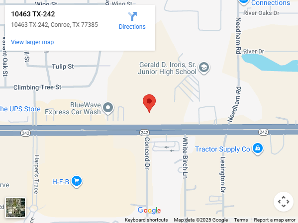 Location, 10463 TX-242, Conroe, TX 77385