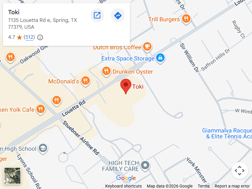 Location, 7135 Louetta Rd e, Spring, TX 77379, United States