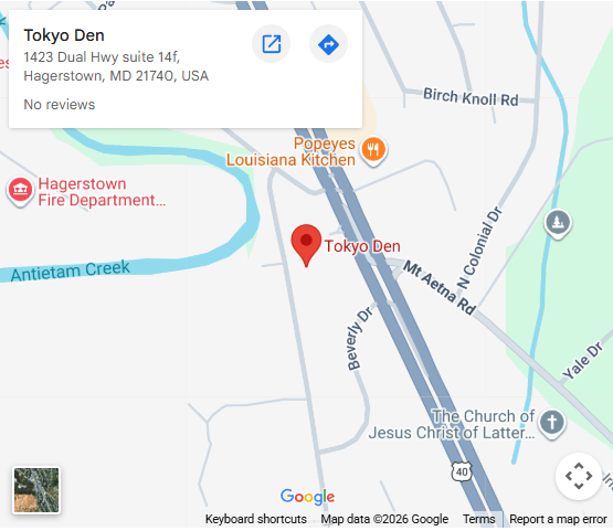 Location, 1423 Dual Hwy suite 14f, Hagerstown, MD 21740