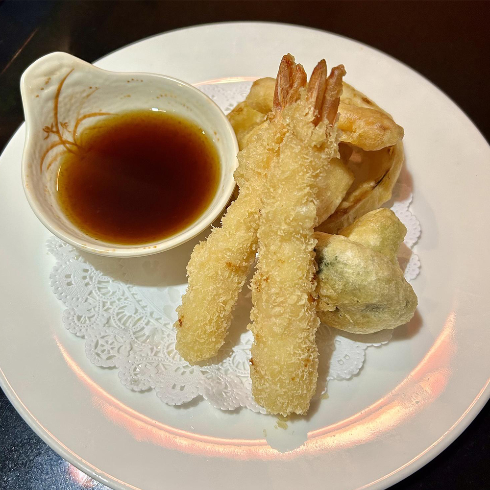 Shrimp Tempura Appetizer at Tokyo Fusion, Japanese Restaurant in Liverpool