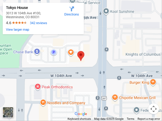 Location, 3013 W 104th Ave #100, Westminster, CO 80031, US 3013 W 104th Ave #100, Westminster, CO 80031, US
