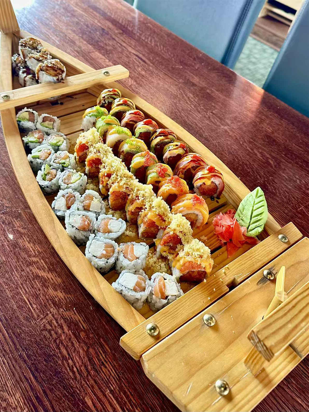 Sushi Boat at Tokyo Steak House, Steak Restaurant in Rochester