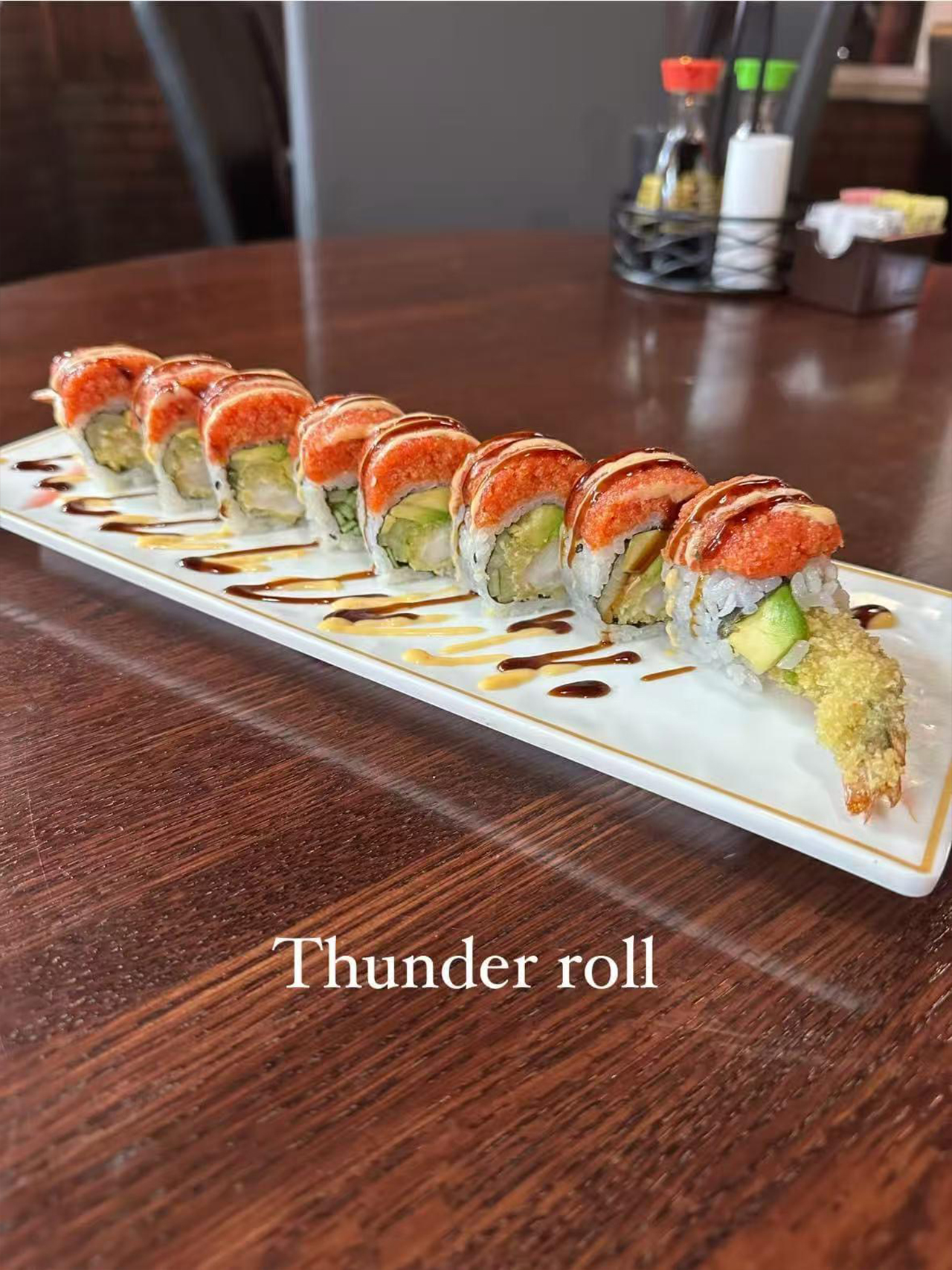 Thunder roll at Tokyo Steak House, Steak Restaurant in Rochester