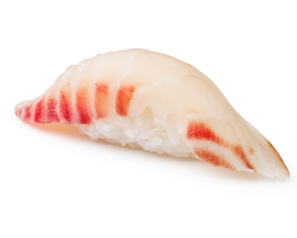 Snow crab nigiri sushi with seasoned rice at Tomo Asian Cuisine, a Asian Restaurant in Hanover