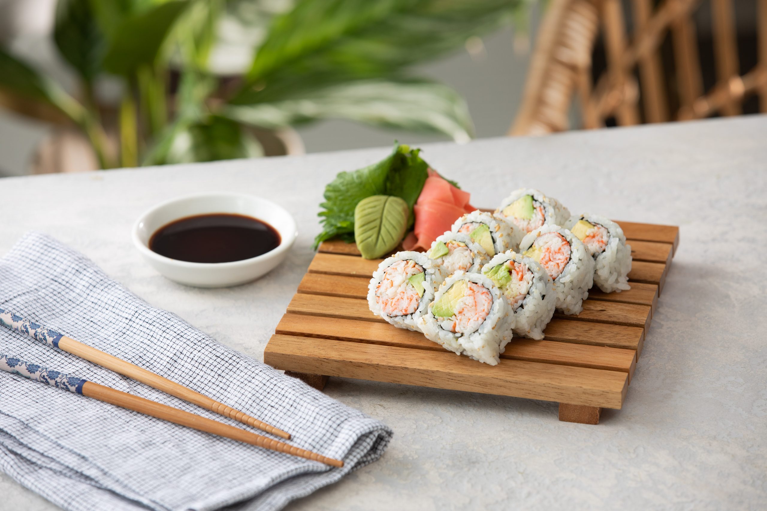 california roll at Tori Japan, a Japanese Restaurant in MA