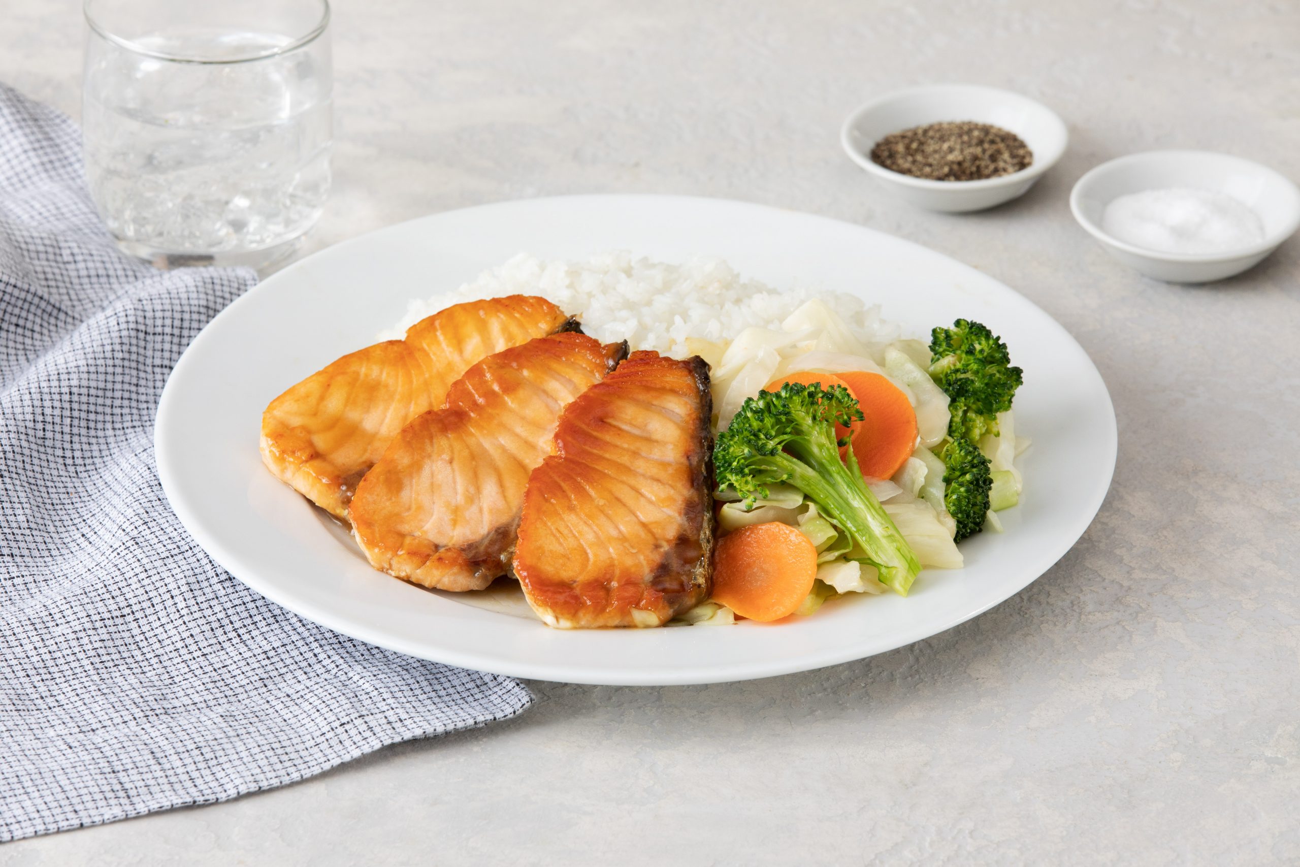 salmon at Tori Japan, a Japanese Restaurant in MA