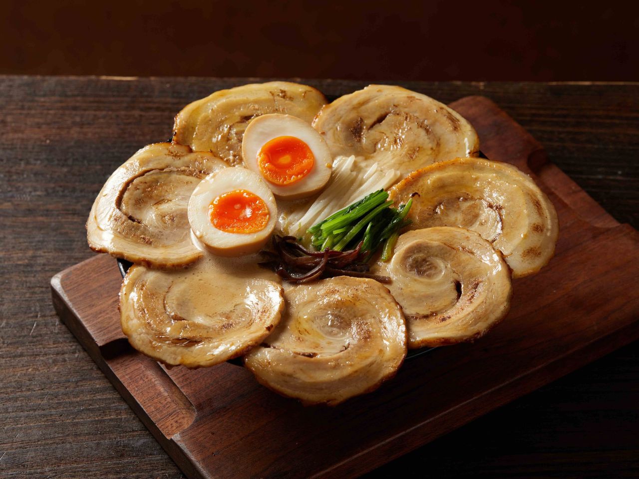 Large portion ramen with chashu and egg at Tosakko Ramen & Yakitori, a Japanese Restaurant in Pasadena