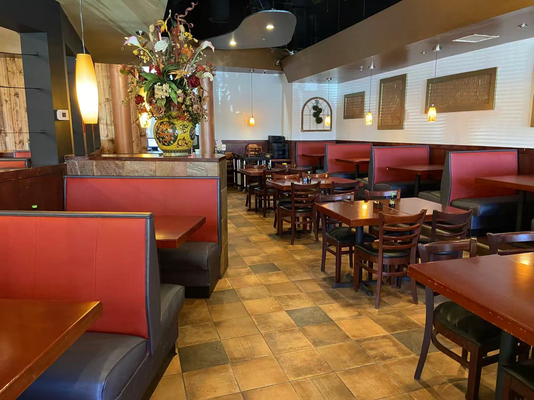 Cozy elegant dining area of the sushi bar at Toyama Sushi Steahouse, a Japanese Restaurant in Dacula