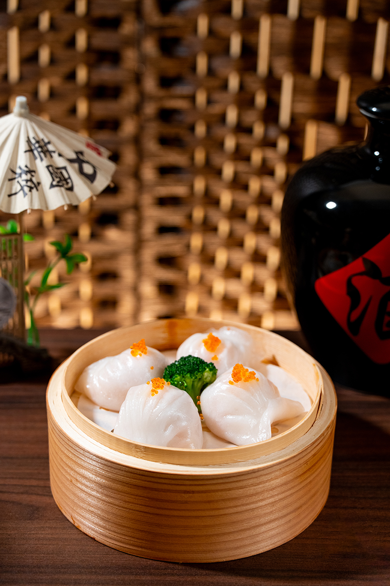 Shrimp and Chive Dumplings at Treasure，a Chinese Restaurant in Belmont