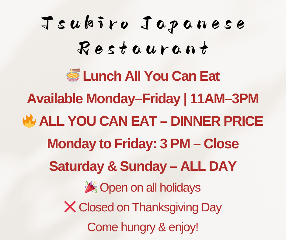 Restaurant Event Notice